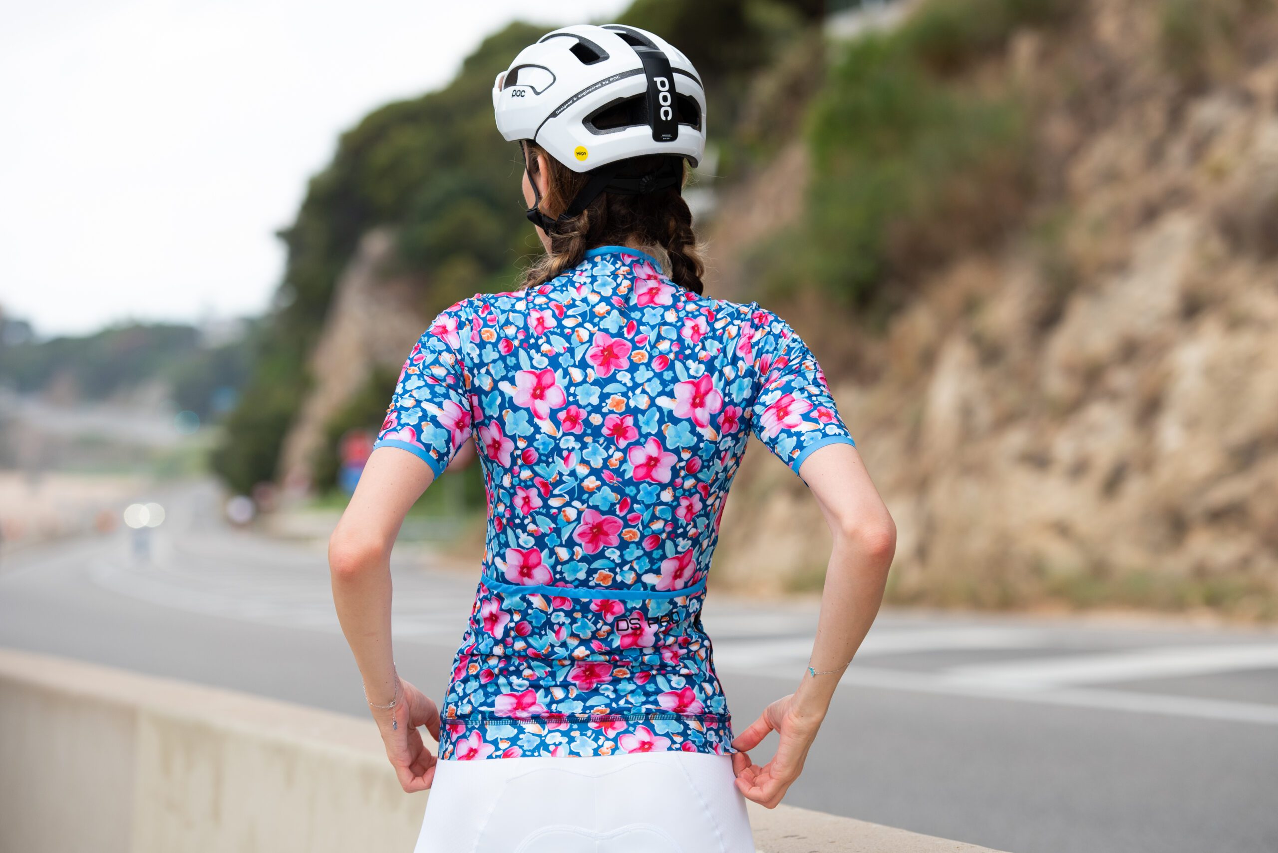 Cycling Jersey Polka Dot Womens